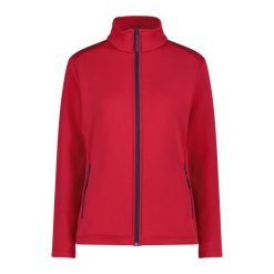 Damska rozciągliwa polarowa bluza z zamkiem CMP. Czerwone bluzy z polaru CMP, na zimę, bez wzorów, z polaru, narciarskie. Za 323.50 zł.