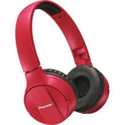 Słuchawki nauszne PIONEER SE-MJ553 BT Czerwony. Czerwone słuchawki nauszne Pioneer. Za 165.19 zł.