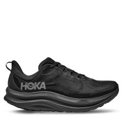 Buty do biegania Hoka. Czarne buty do biegania HOKA, bez wzorów, bez zapięcia, do biegania. Za 649.99 zł.
