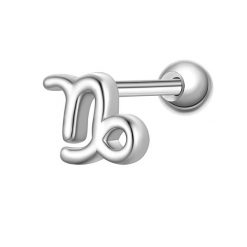 Glanzstücke München Piercing Sterling Silber Kolczyki 1 ct Damski. Szare kolczyki Glanzstücke München, srebrne. Za 110.49 zł.