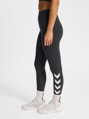 Damskie legginsy Hummel Pulse Logo MW. Niebieskie legginsy Hummel, bez wzorów, z bawełny, eleganckie. Za 137.50 zł.