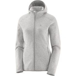 Salomon Bluza Polarowa Bise Hoodie W Vaporous Gray S. Bluzy z kapturem marki Salomon. W wyprzedaży za 399.00 zł.