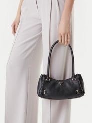 Guess Torebka Rosalba HWZG96 57170 Czarny. Czarne torebki klasyczne Guess, z aplikacjami, ze skóry, bez dodatków. Za 309.99 zł.