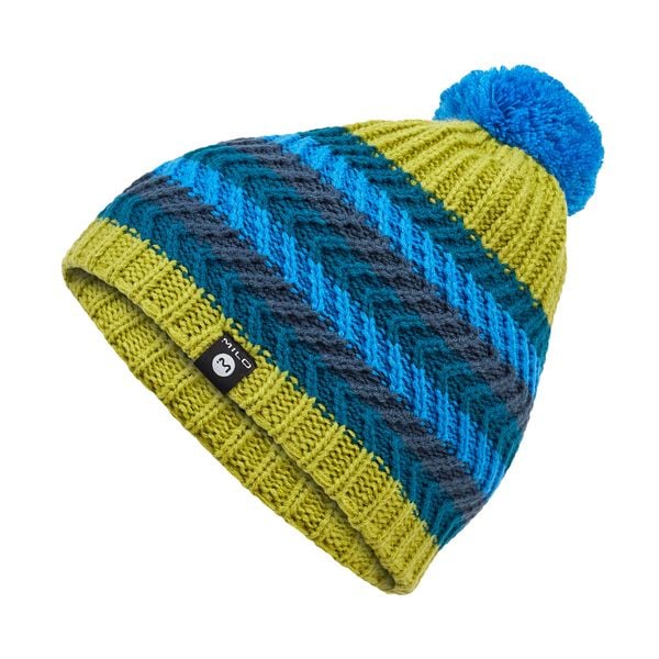 Zimowa czapka turystyczna Milo Zibo. Szare czapki zimowe Milo, bez wzorów, sportowe. W wyprzedaży za 59.99 zł.