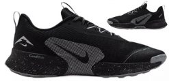 Buty sportowe damskie Nike Juniper Trail 3. Czarne buty do biegania Nike, bez wzorów, bez zapięcia, do biegania. Za 352.99 zł.