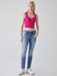 LTB Dżinsy "Aspen" - Slim fit - w kolorze błękitnym rozmiar: W33/L36. Niebieskie jeansy LTB, l, z aplikacjami, klasyczne. Za 79.40 zł.