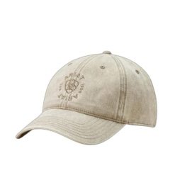 Czapka Ariat Country. Brązowe czapki z daszkiem Ariat, bez wzorów. Za 175.50 zł.