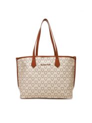 Valentino Torebka Lady Re VBS8GT02 Biały. Białe shopper bag Valentino, bez wzorów, ze skóry, bez dodatków. Za 369.99 zł.