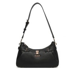 Torebka Guess. Czarne torebki klasyczne Guess, z aplikacjami, klasyczne, bez dodatków. Za 589.99 zł.