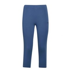 Legginsy damskie DIADORA L. LEGGINGS 3/4 CORE. Niebieskie legginsy Diadora, bez wzorów. Za 29.99 zł.