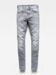 G-Star Dżinsy "Lhana" - Skinny fit - w kolorze szarym rozmiar: W28/L32. Szare jeansy G-Star, l, z aplikacjami, klasyczne. Za 202.98 zł.