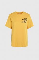 Koszulka sportowa damska O'neill FUTURE SURF SOCIETY. Żółte t-shirty sportowe O'Neill, m, bez wzorów, z bawełny, bez ramiączek. Za 140.05 zł.