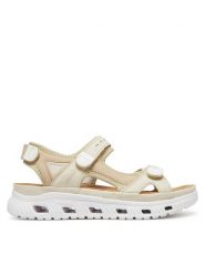 Rieker Sandały CEO-64074-60 Beżowy. Brązowe sandały Rieker, bez wzorów, z syntetyku, bez obcasa, na płaskiej podeszwie, bez zapięcia. Za 359.99 zł.