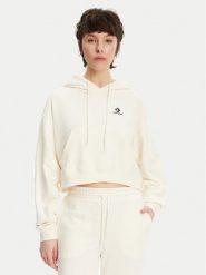Converse Bluza Chuck Taylor 10027616-A02 Écru Boxy Fit. Bluzy Converse, xl, bez wzorów, z bawełny, bez kaptura. Za 159.99 zł.