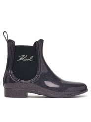 KARL LAGERFELD Kalosze KL94775S Fioletowy. Fioletowe kalosze KARL LAGERFELD, bez wzorów, z syntetyku, bez zapięcia. Za 439.99 zł.