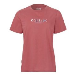 Koszulka damska Musto 1964 Graphic. Czerwone t-shirty sportowe Musto, l, bez wzorów, bez ramiączek, żeglarskie. Za 197.50 zł.