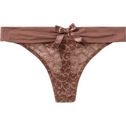 Stringi bonprix czekoladowy. Stringi bonprix. Za 21.99 zł.