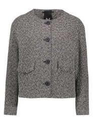 Fuchs Schmitt Kurtka przejściowa w kolorze czarno-białym rozmiar: 36. Czarne kurtki Fuchs Schmitt, bez wzorów, bez kaptura. Za 295.99 zł.