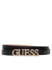 Guess Pasek Damski BW9338 P6215 Czarny. Czarne paski Guess, z aplikacjami, ze skóry. Za 199.99 zł.