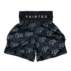 Spodenki bokserskie Fairtex Boxing Trunks BT2006 "Motif". Czarne szorty FAIRTEX, bez wzorów, sportowe. Za 279.99 zł.