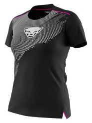 DYNAFIT Koszulka sportowa "DNA" w kolorze czarnym rozmiar: L. Czarne t-shirty sportowe Dynafit, l, bez wzorów, z materiału, bez ramiączek, outdoorowe. Za 184.89 zł.