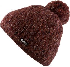Elegancka zimowa czapka Eisbär WMS Tilla Pompon Czerwona dla Pań. Czerwone czapki zimowe Eisbär, bez wzorów, z materiału, eleganckie. Za 145.99 zł.