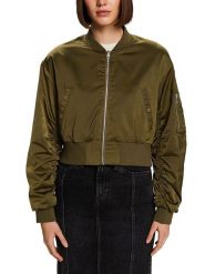 ESPRIT Kurtka w kolorze oliwkowym rozmiar: XL. Zielone kurtki Esprit, xl, bez wzorów, prążkowane, bez kaptura. Za 228.94 zł.