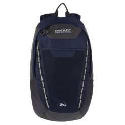 Plecak Highton 20L granatowy. Niebieskie plecaki Regatta, bez wzorów, z meshu, bez dodatków. W wyprzedaży za 139.99 zł.