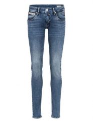 Herrlicher Dżinsy "Touch" - Skinny fit - w kolorze niebieskim rozmiar: W26/L32. Niebieskie jeansy Herrlicher, l, bez wzorów, klasyczne. Za 153.71 zł.