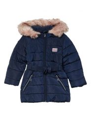 S.Oliver Płaszcz pikowany w kolorze granatowym rozmiar: 116. Niebieskie płaszcze S.Oliver, s, bez wzorów, z tkaniny, bez kaptura. Za 165.71 zł.