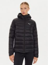 Puma Kurtka puchowa PackLITE 849407 Czarny Slim Fit. Czarne kurtki Puma, xs, bez wzorów, z puchu, bez kaptura. Za 407.99 zł.