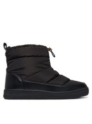 Guess Śniegowce FLFVIC FAB10 Czarny. Czarne śniegowce Guess, z aplikacjami, bez zapięcia. Za 494.99 zł.