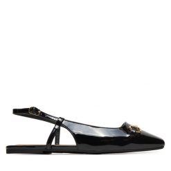 Sandały Call It Spring. Czarne sandały Call it Spring, bez wzorów, bez obcasa, na płaskiej podeszwie, bez zapięcia. Za 159.99 zł.