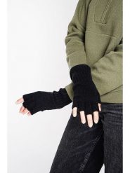 ASSUILI Rękawiczki w kolorze czarnym rozmiar: onesize. Czarne rękawiczki Assuili, bez wzorów, z materiału. Za 43.99 zł.