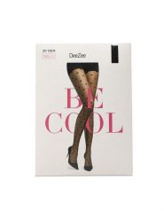 DeeZee Rajstopy Damskie 9WB-003-AW22 Czarny. Czarne rajstopy DeeZee, bez wzorów, z materiału. Za 34.99 zł.