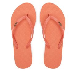 Japonki Roxy. Czerwone japonki Roxy, bez wzorów, sportowe. Za 49.99 zł.