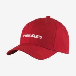 Czapka Head Promotion. Czerwone czapki z daszkiem Head, bez wzorów, z bawełny. Za 63.80 zł.