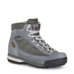 Buty trekkingowe damskie Aku Ultra Light Gtx. Szare buty trekkingowe Aku, z materiału, za kostkę, bez zapięcia. Za 690.00 zł.