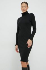 Lauren Ralph Lauren sukienka kolor czarny midi prosta. Czarne sukienki Lauren Ralph Lauren, na co dzień, bez wzorów, bez kołnierzyka, bez ramiączek, maxi, proste. W wyprzedaży za 699.99 zł.