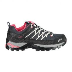 Buty trekkingowe damskie CMP Rigel Low Wmn. Czarne buty trekkingowe CMP, z materiału, bez zapięcia. Za 249.99 zł.