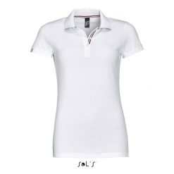 Damska koszulka polo Sol's Patriot. Białe t-shirty sportowe SOL'S, s, bez wzorów, bez ramiączek. Za 147.50 zł.