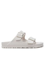 Birkenstock Klapki Arizona EVA 1027384 Écru. Klapki Birkenstock, bez wzorów, z syntetyku, bez obcasa, bez zapięcia. Za 249.99 zł.