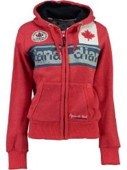 Canadian Peak Bluza "Flashy" w kolorze czerwonym rozmiar: XXL. Czerwone bluzy Canadian Peak, xxl, z aplikacjami, z bawełny, bez ramiączek, bez kaptura. Za 132.05 zł.