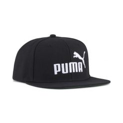 Czapka z płaskim daszkiem Essentials z logo No.1 PUMA. Czarne czapki z daszkiem Puma, bez wzorów, eleganckie. Za 89.00 zł.