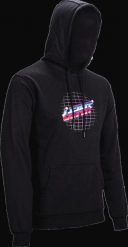 Bluza z kapturem LEATT Hoodie Core. Czarne bluzy z kapturem LEATT, l, bez wzorów, z materiału, z kapturem. Za 369.00 zł.