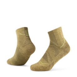 Skarpety biegowe Buff Dryflx Quarter Sock DQ. Zielone skarpetki Buff, bez wzorów, narciarskie. Za 108.89 zł.