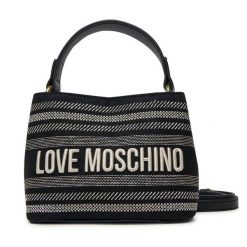 Torebka LOVE MOSCHINO. Czarne torebki klasyczne Love Moschino, bez wzorów, klasyczne, bez dodatków. Za 509.99 zł.