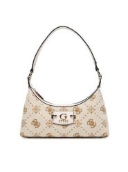 Guess Torebka Neda HWCP96 54170 Beżowy. Brązowe torebki klasyczne Guess, z aplikacjami, z materiału, bez dodatków. Za 329.99 zł.