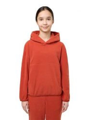 Jack Wolfskin Bluza polarowa "Smileyworld" w kolorze pomarańczowym rozmiar: 152. Pomarańczowe bluzy z kapturem Jack Wolfskin, bez wzorów, z polaru, bez kaptura. Za 83.62 zł.