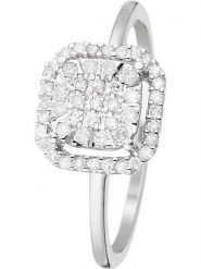 CARATELLI Złoty pierścionek "D'amour et de Tendresse" z diamentami rozmiar: 54. Szare pierścionki CARATELLI, z diamentem, złote. Za 1,760.45 zł.